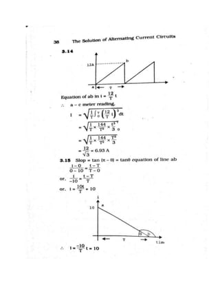 Alternating current-circuit-solution-manual | PDF