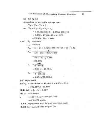 Alternating current-circuit-solution-manual | PDF