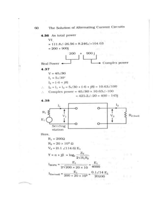 Alternating current-circuit-solution-manual | PDF