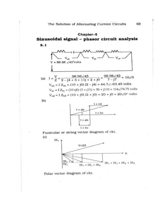 Alternating current-circuit-solution-manual | PDF