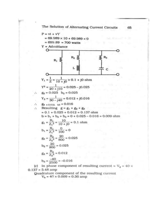 Alternating current-circuit-solution-manual | PDF