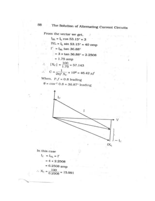Alternating current-circuit-solution-manual | PDF