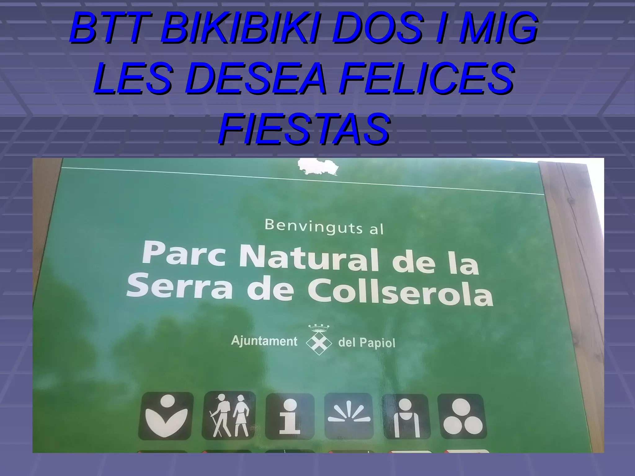 BBTTTT BBIIKKIIBBIIKKII DDOOSS II MMIIGG
LLEESS DDEESSEEAA FFEELLIICCEESS
FFIIEESSTTAASS