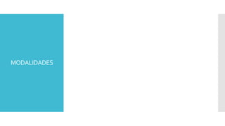 MODALIDADES
 