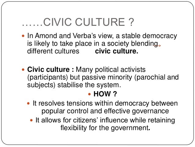 770 Koleksi Civic Culture Democracy HD Terbaru