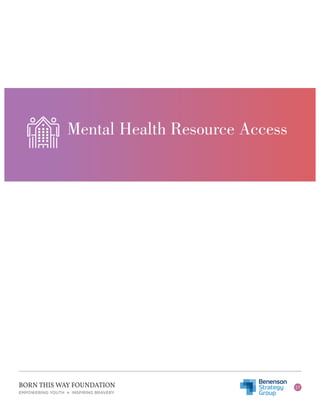 Youth Mental Health in America: Understanding Resource Availability and ...