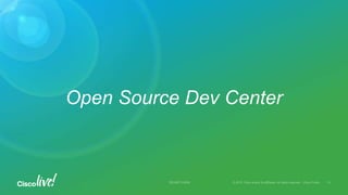 Open Source Dev Center
 