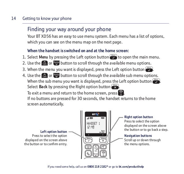 Bt Xd56 Digital Cordless Phone User Guide Bt Xd56 Digital Cordless Phone User Guide