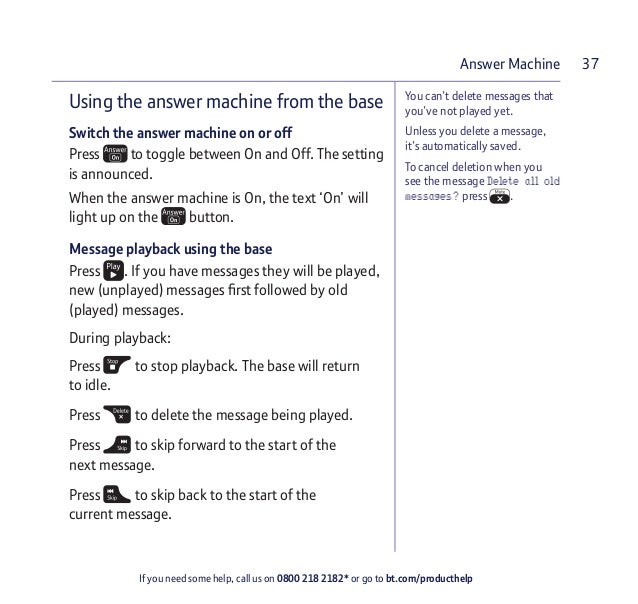 Bt Xd56 Digital Cordless Phone User Guide Bt Xd56 Digital Cordless Phone User Guide