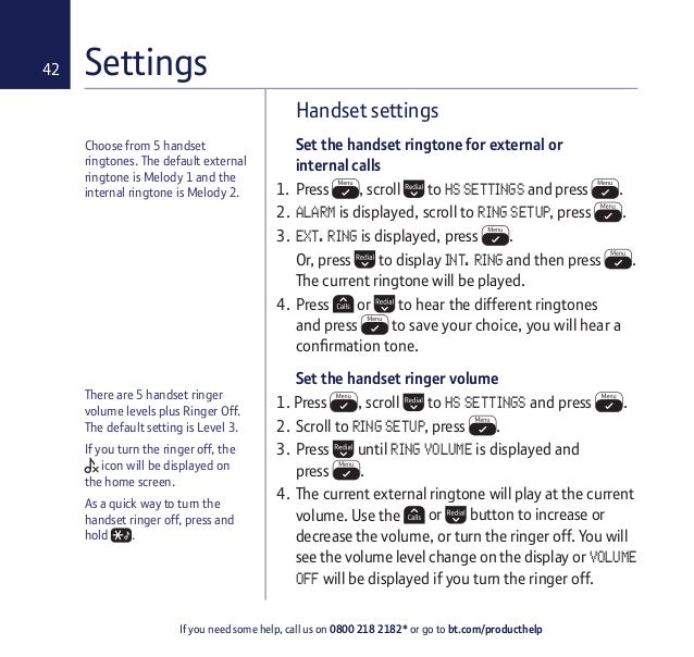 Bt Xd56 Digital Cordless Phone User Guide Bt Xd56 Digital Cordless Phone User Guide