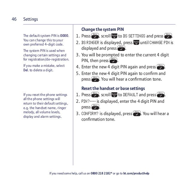 Bt Xd56 Digital Cordless Phone User Guide Bt Xd56 Digital Cordless Phone User Guide