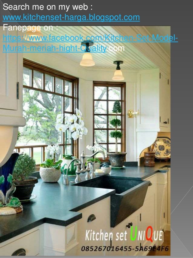 Buat kitchen set di malang desain kitchen set dapur kecil 