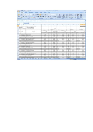Buat program khs dg excel