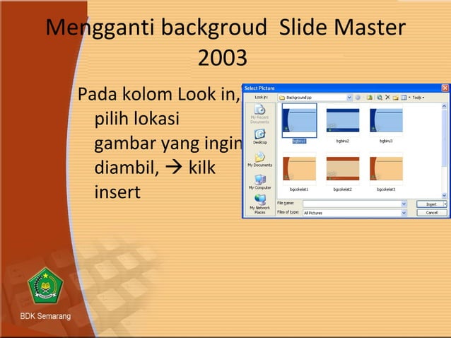Tips Membuat Slide Master Template 