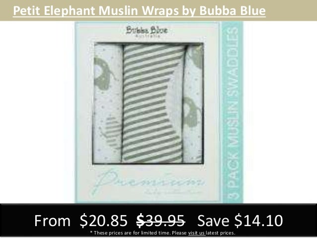 bubba blue muslin wrap