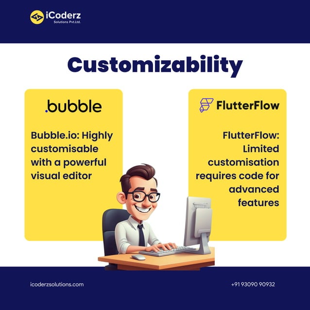 Difference Between Bubble and FlutterFlow | PDF
