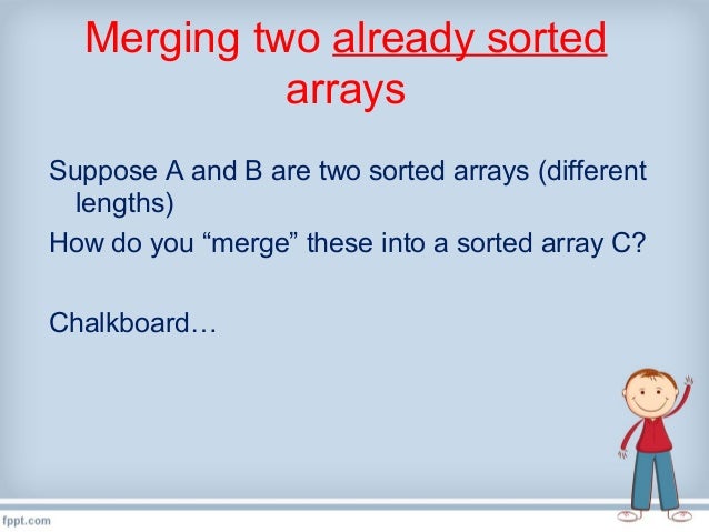 Bubble and-merge-sort