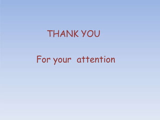 THANK YOU
For your attention
 