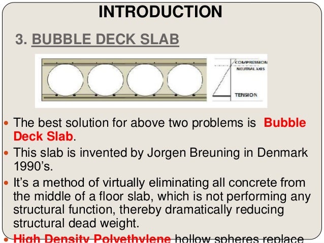 bubble deck slab seminar ppt steel deck slab design example