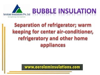 Bubble Insulation Sheet Manufacturer