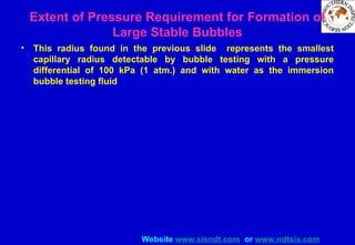 Principles of Bubble Emission Leak Testing.ppt