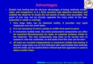 Principles of Bubble Emission Leak Testing.ppt