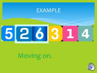 EXAMPLE




Moving on.
 