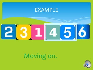 EXAMPLE




Moving on.
 