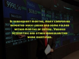 Bubble Spotting - The DotCom bubble (NASDAQ crash Mar 2000)
