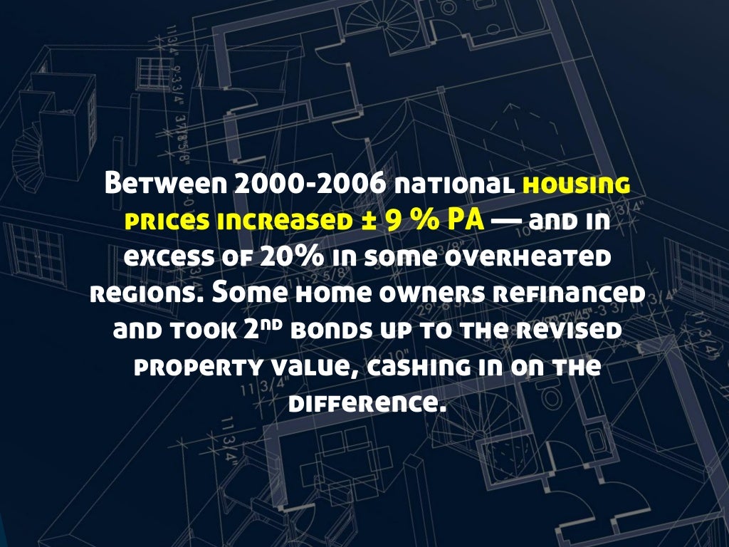 Bubble spotting Subprime Mortgage crisis / Housing bubble 20072008