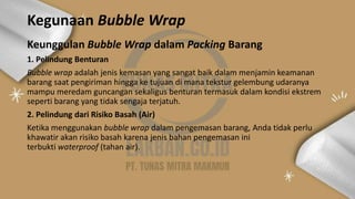 Bubble wrap adalah best sale