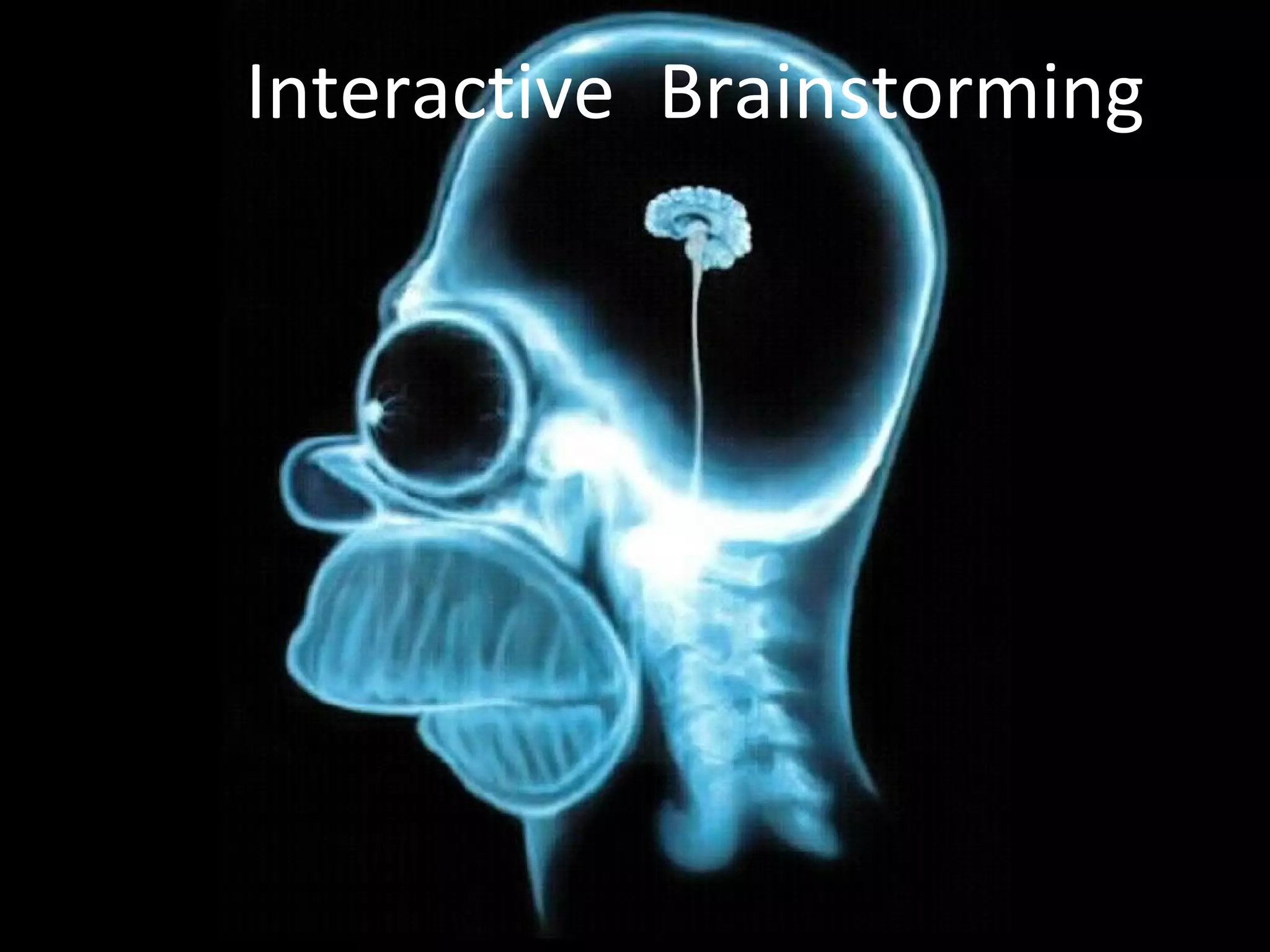 Interactive Brainstorming