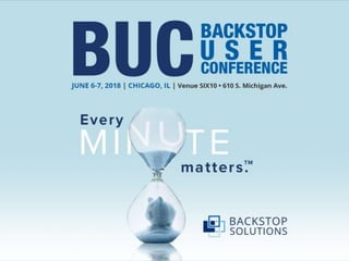 BUC18 Client Success Showcase: Boosting Efficiency with Backstop CRM