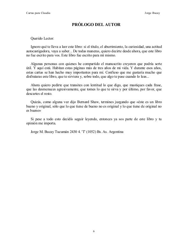 Bucay jorge cartas para claudia Bucay jorge cartas para claudia