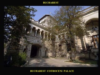 BUCHAREST BUCHAREST  COTROCENI  PALACE 