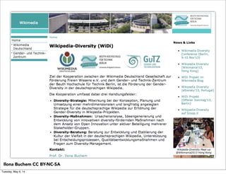 Ilona Buchem CC BY-NC-SA
Tuesday, May 6, 14
 