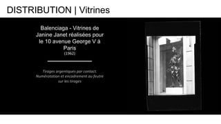 2 feuillet imprimés en noir,
correspondance tapuscrite.
(1955)
Christian Dior - Lettre
relative à la stratégie
commerciale...