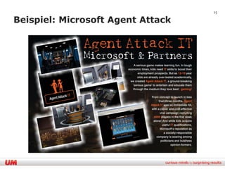 15

Beispiel: Microsoft Agent Attack
 