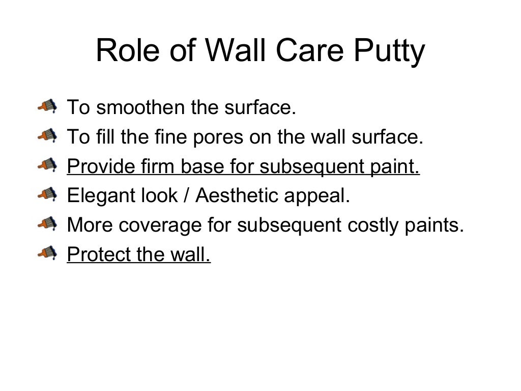 Wall Care Putty