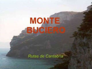 MONTE  BUCIERO Rutas de Cantabria 