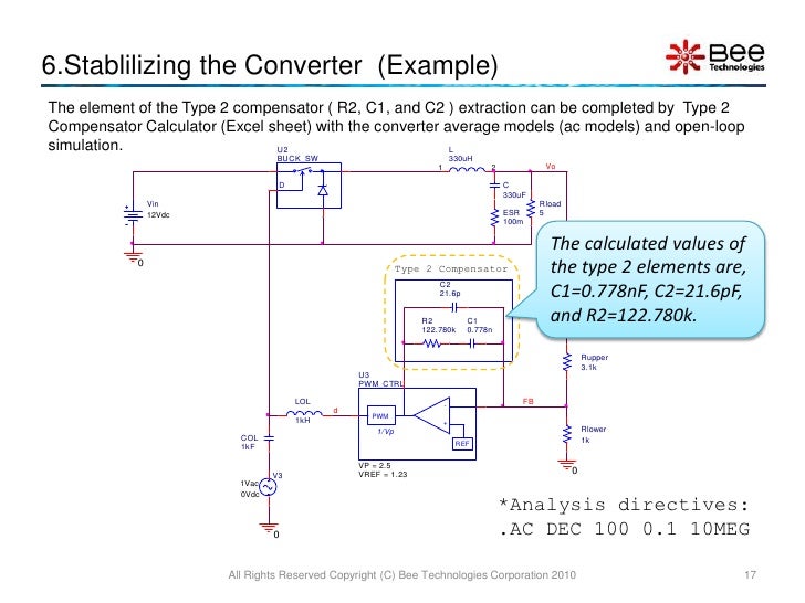 PWM Buck Converter using Average Model