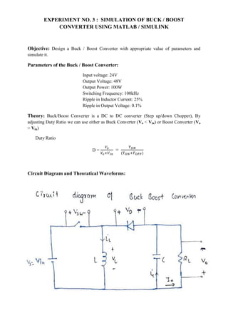 Buck Boost Converter with simulation model.pdf