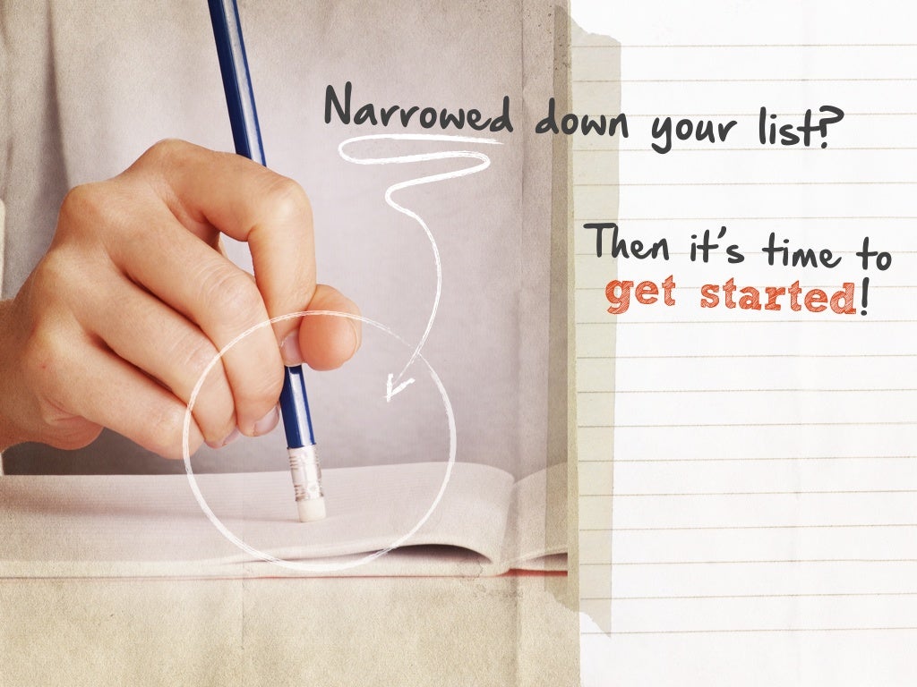 Before You Kick the Bucket List