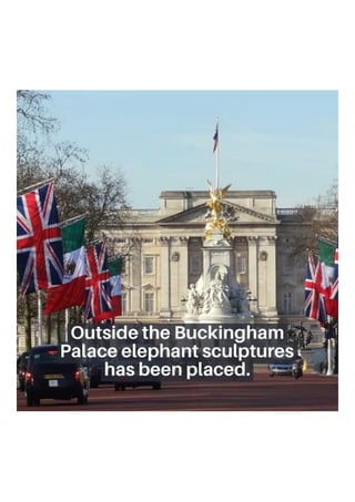 Elephants at Buckingham Palace