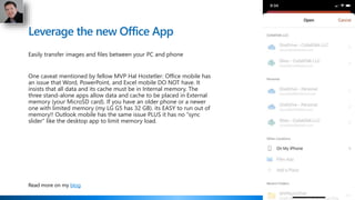 Top 20 Tips for Office 365 Productivity | PPTX
