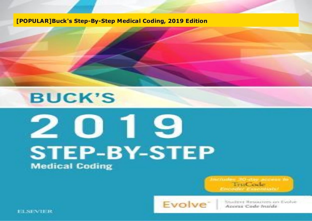  POPULAR Buck s Step By Step Medical Coding 2019 Edition