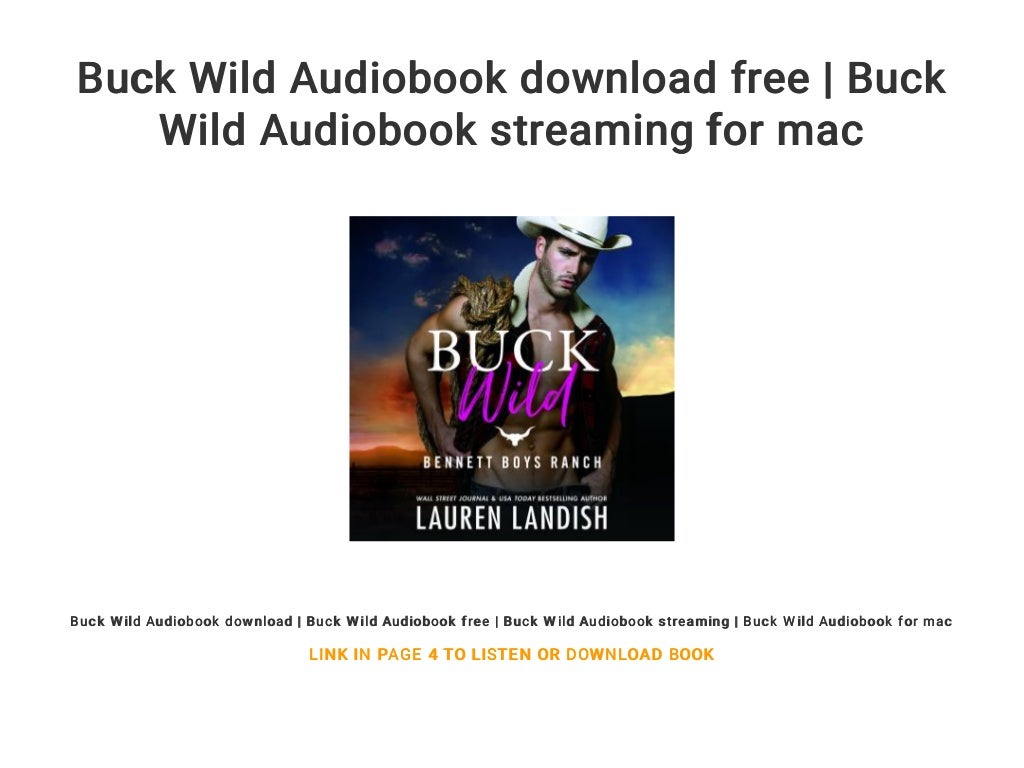 Les Aventures De Buck Wild Streaming Buck Wild Audiobook download free | Buck Wild Audiobook streaming for…