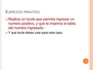 Bucles en python | PPTX