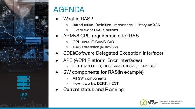 bud17 209 reliability availability and serviceability ras on arm