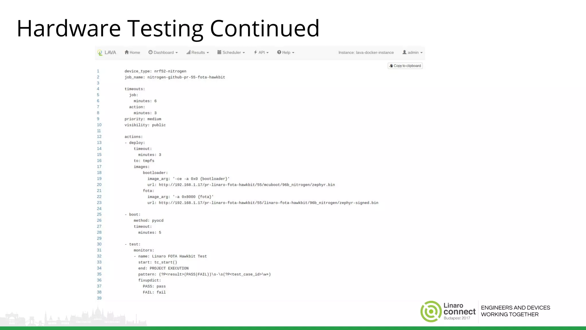 ENGINEERS AND DEVICES
WORKING TOGETHER
Hardware Testing Continued
 